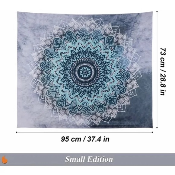 Mandala Tapestry (37.4"x28.8") - Picture 2 of 7